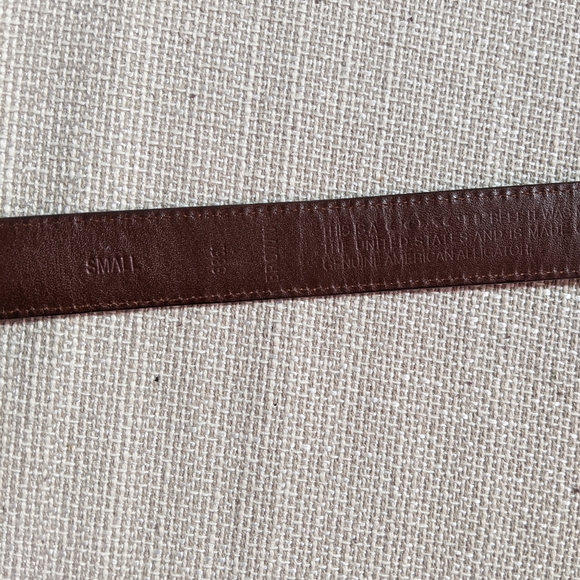 Coach genuine alligator belt - size small 30" - Picture 3 of 4